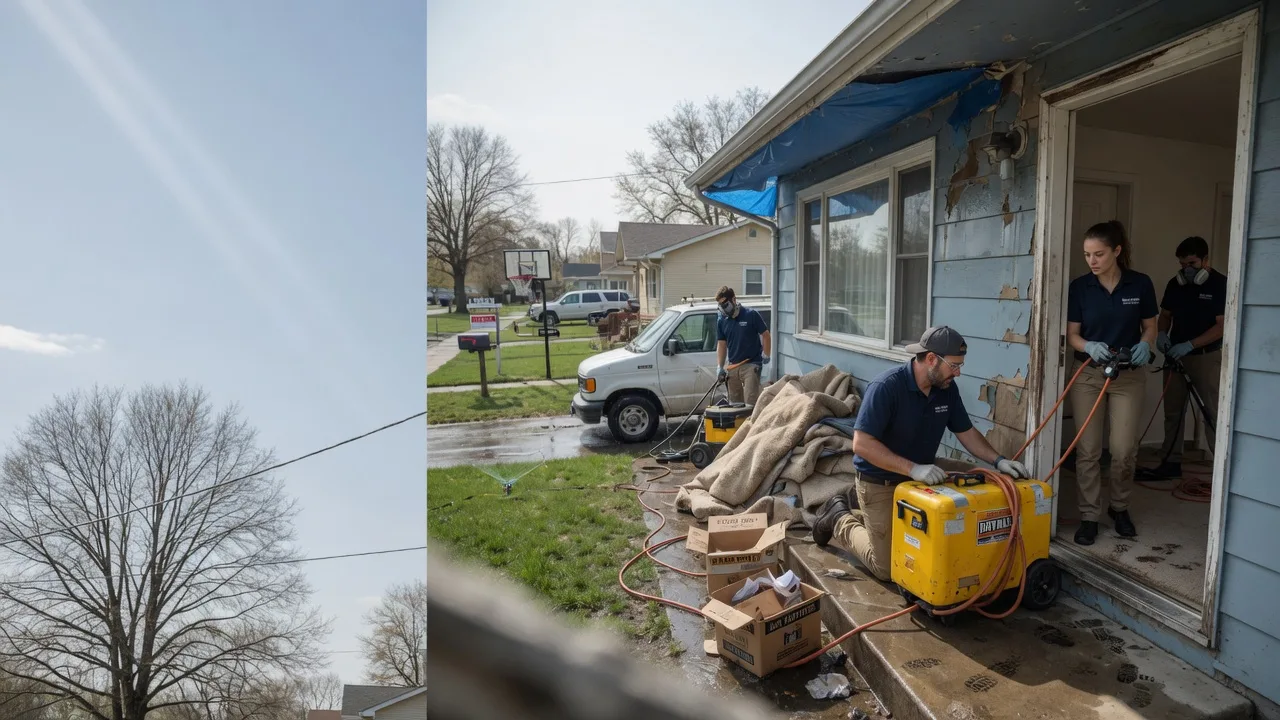 Basement Flood Cleanup in Perham, MN near me